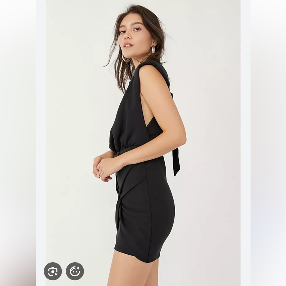 Free People Black Mini Dress L